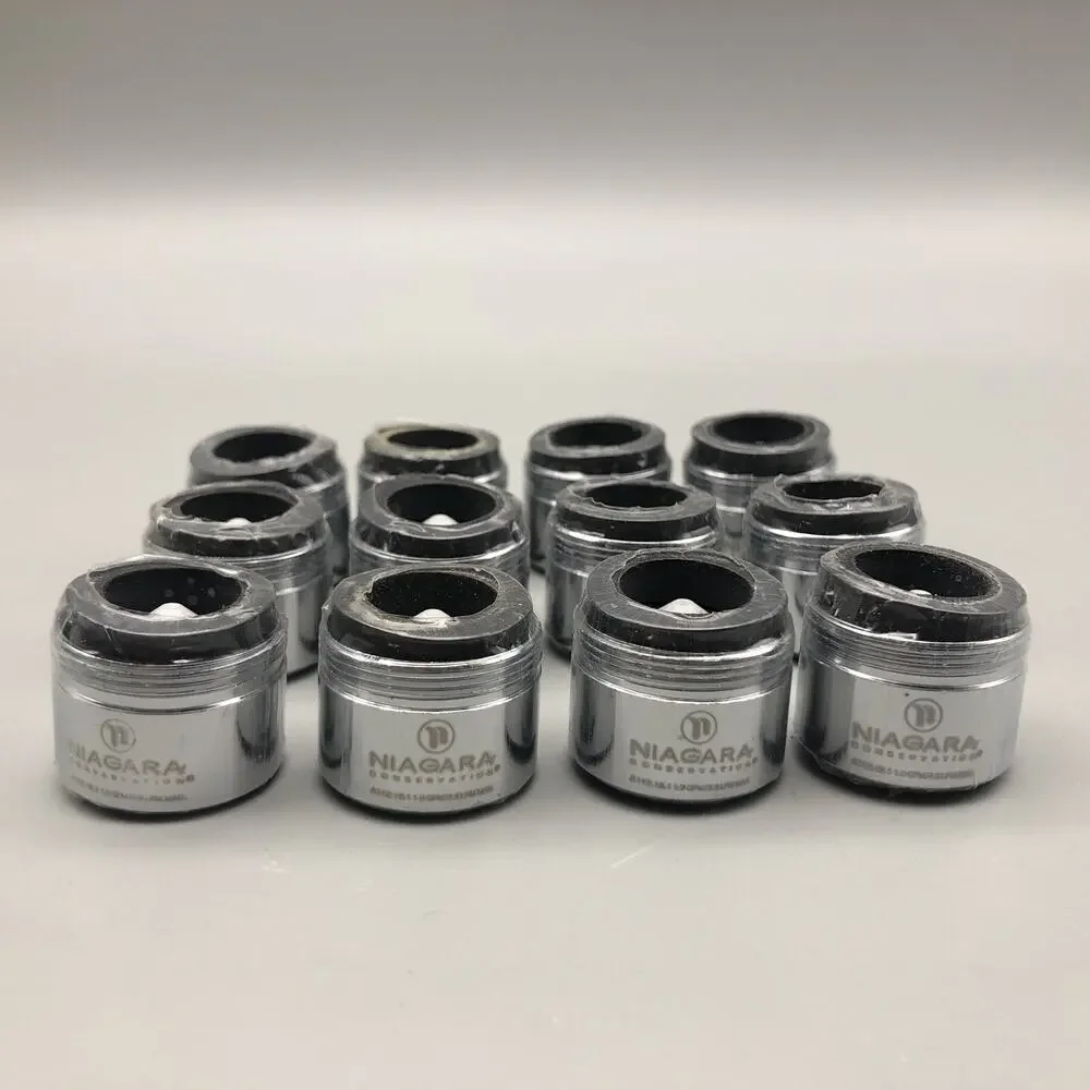 Niagara Conservation 1.0 GPM 3.8 LPM Sink Faucet Aerators Male/Female 12pcs NOS